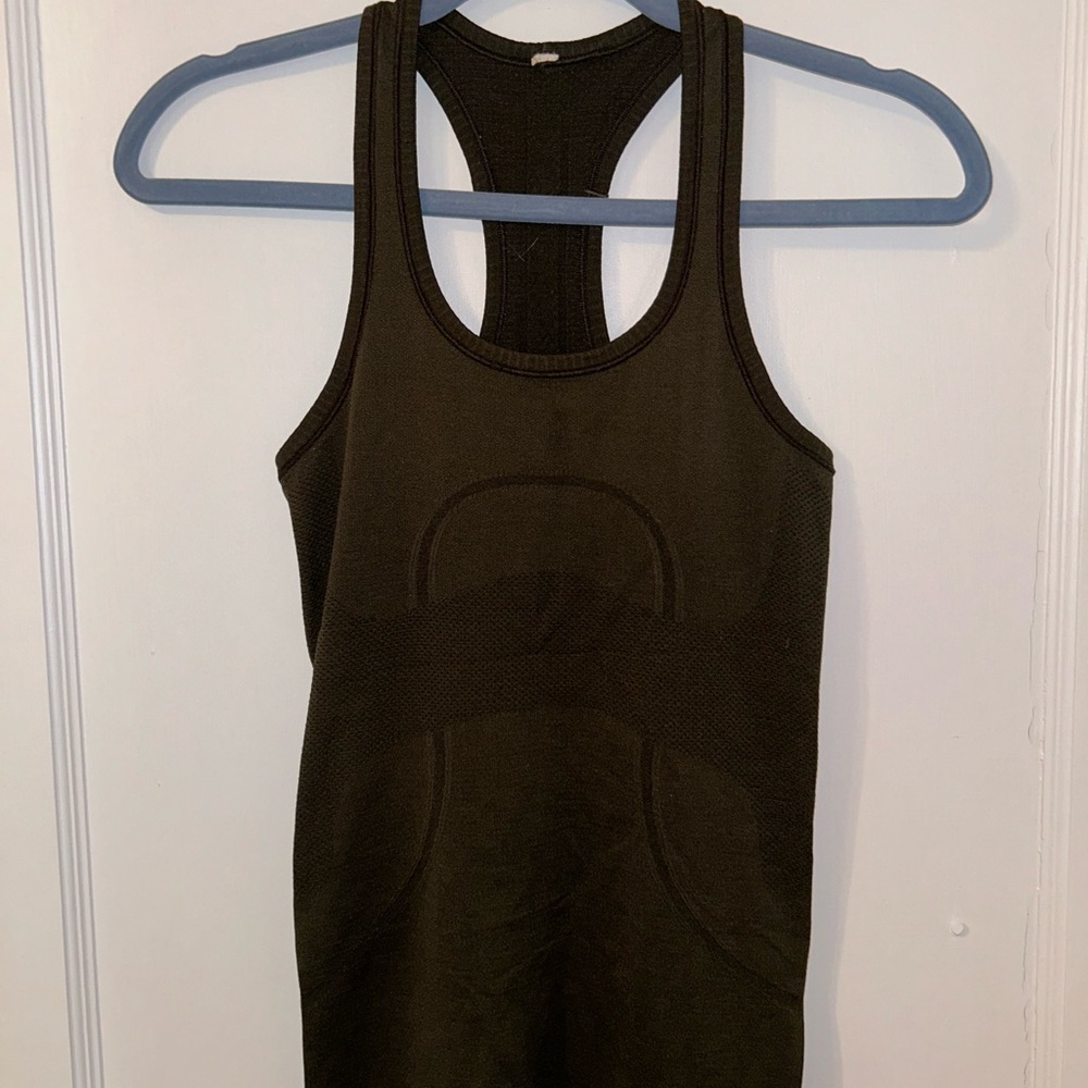 Lululemon Swiftly Tech Tank - Olive Green